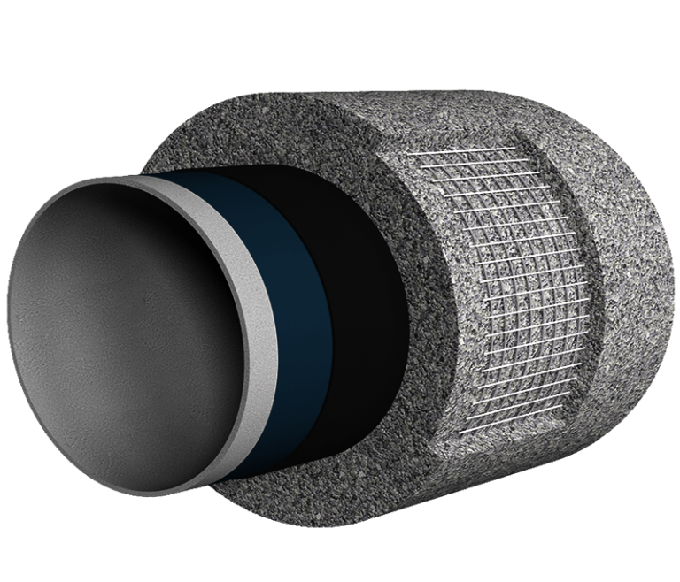 Pipe 10 Inch Cwc Supplier Concrete coated (CWC) | PIP Valcon